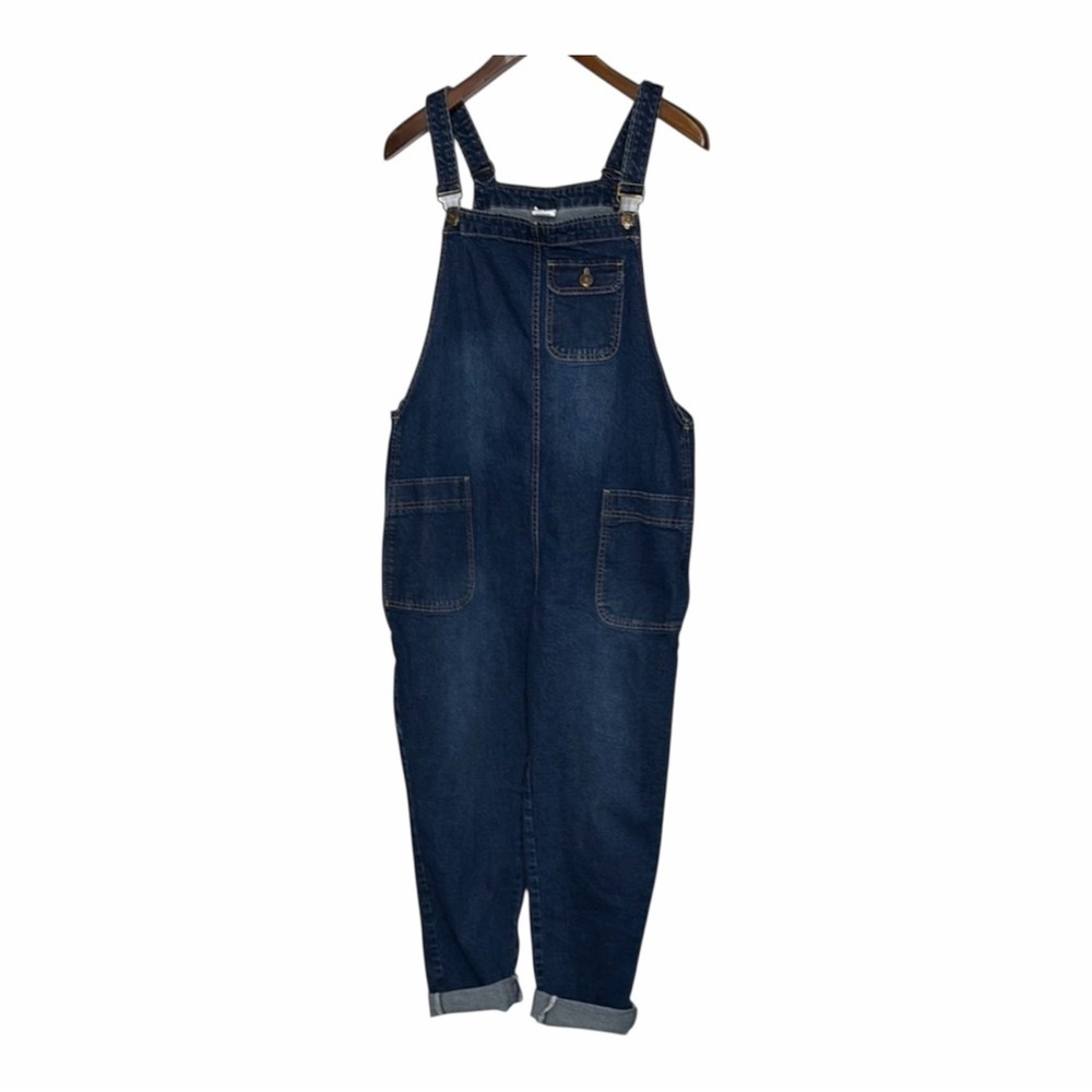 Women's Blue Denim Overalls